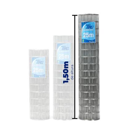 Imagem de TELA SOLDADA TAG MALHA 5x10cm FIO 1,60mm RL 25X1,5m