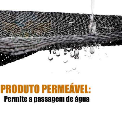 Imagem de Tela Sombreamento 80 Garagem Piscina Acabamento Alças 4x2 4x3 4x4 4x5 4x6 4x7 4x8