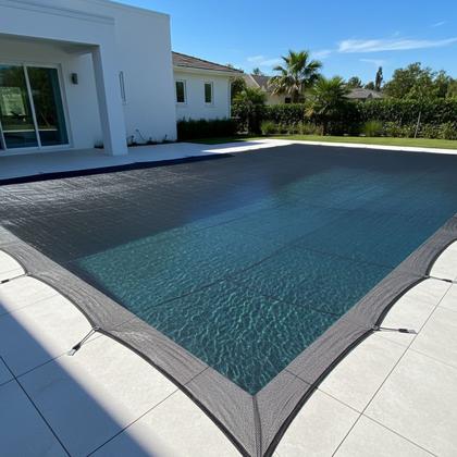 Imagem de Tela Sombreamento 80 Garagem Piscina Acabamento Alças 4x2 4x3 4x4 4x5 4x6 4x7 4x8