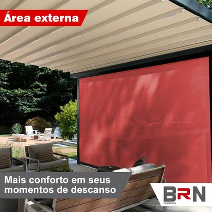 Imagem de Tela Sombreamento Decorativa 4,5x3 + Kit Instalação