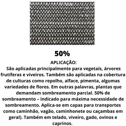 Imagem de Tela Sombrite 50% Para Sombreamento De Hortas -  3x10