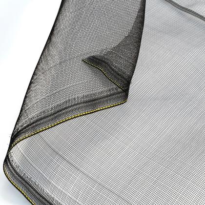 Imagem de Tela Sombrite Nylon 35% 3X25m Preta Para Proteção e Sombreamento de Estufa Horta Jardim Flores Mudas Toldo Viveiro e Garagem Anti UV