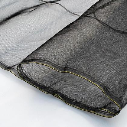 Imagem de Tela Sombrite Nylon 35% 3X25m Preta Para Proteção e Sombreamento de Estufa Horta Jardim Flores Mudas Toldo Viveiro e Garagem Anti UV