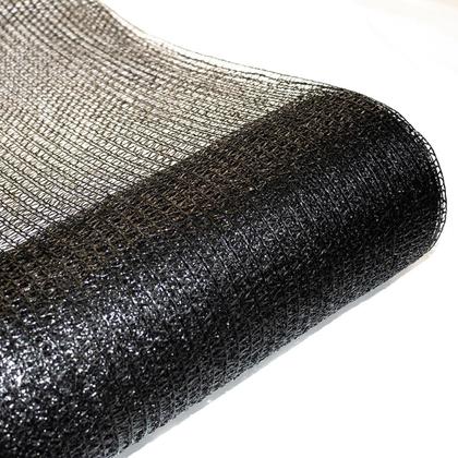 Imagem de Tela Sombrite Raschel 35% 4x10m Preta Para Proteção e Sombreamento de Estufa Horta Jardim Flores Mudas Toldo Viveiro e Garagem Anti UV