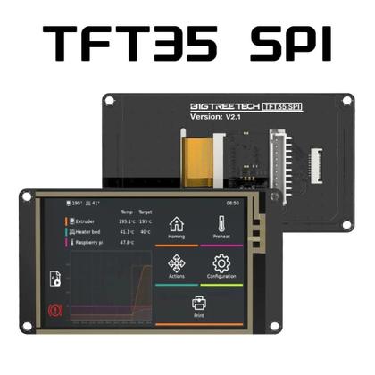 Imagem de Tela Touch TFT35 SPI V2.1 De 3,5 Polegadas Com Módulo IO2CAN V1.0 Para Placa Mãe De Impressora 3D