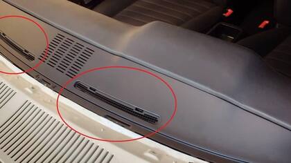 Imagem de Tela Ventilação Difusor Desembaçador Painel Ford Maverick