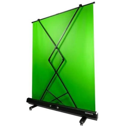 Imagem de Tela Verde Fundo Portátil Grande Chroma Key Streamplify Com Ajuste de Altura de Alta Qualidade Com Rodinhas