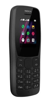 Imagem de Telefone Celular Do Idoso Vovó Vovô Simples Nokia 110 2 Chips Entrada Fone Ouvido Rádio Fm Lanterna