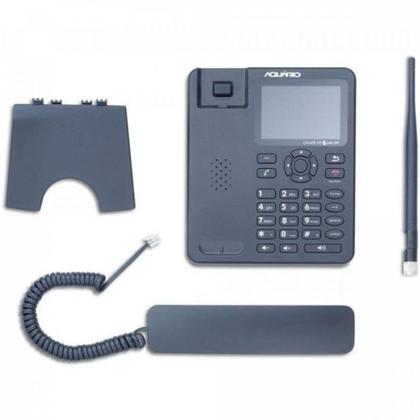 Imagem de Telefone Celular Fixo 4G 2 Chip CA42S Preto AQUÁRIO - AQUARIO