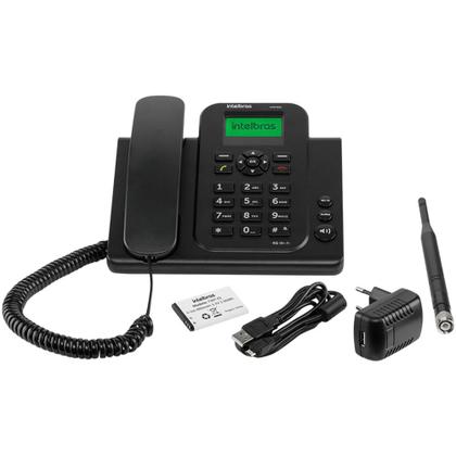 Imagem de Telefone Celular Fixo 4G com Wi-Fi VoLte Conector Fone de Ouvido Intelbras CFW 9041