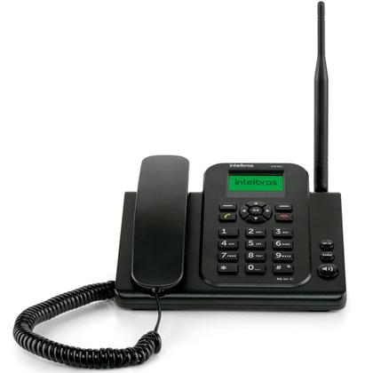 Imagem de Telefone Celular Fixo 4G com Wi-Fi VoLte Conector Fone de Ouvido Intelbras CFW 9041