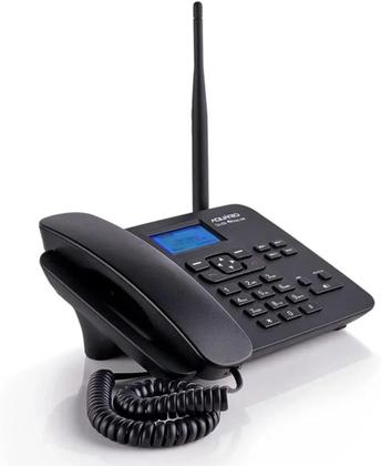 Imagem de Telefone Celular Fixo Aquario 2g Para 2 Chips Cor Preto CA-42S