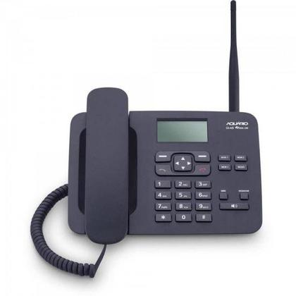 Imagem de Telefone Celular Fixo CA42-S Preto Aquario