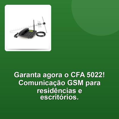 Imagem de Telefone Celular Fixo De Mesa Intelbras Cfa 5022 Gsm