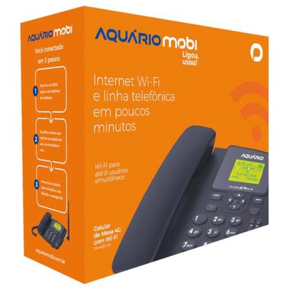 Imagem de Telefone Celular Fixo De Mesa Wi-fi Dual Sim 700, 850, 900, 1800, 1900, 2100, 2600mhz Ca-42sx 4g