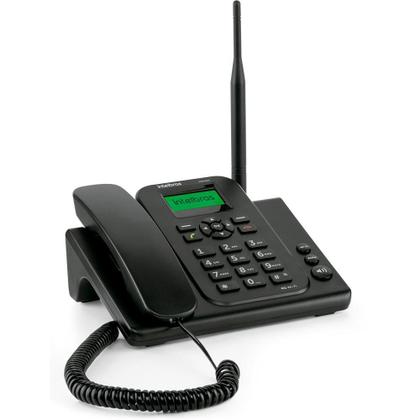 Imagem de Telefone Celular Fixo Intelbras CFW 9041, 4G, WiFi, Bivolt, Preto - 4119041