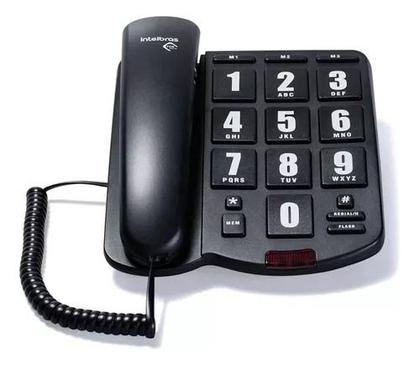 Imagem de Telefone Celular Grande 3g De Mesa Intelbras Tok Fácil Idoso
