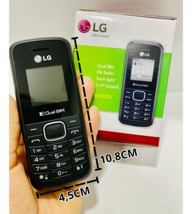 Telefone Celular LG Antigo Simples Para Idosos E Rural, Dual Imagem de Telefone Celular LG Antigo Simples Para Idosos E Rural, Dual