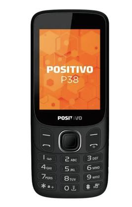 Imagem de Telefone Celular Simples Ideal Para Idosos Positivo P38 3g Botão Grande