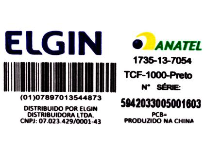 Imagem de Telefone Com Fio Elgin TCF-1000