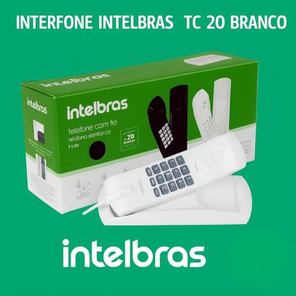 Imagem de Telefone Com Fio TC 20 Intelbras Casa Prédio Apartamento