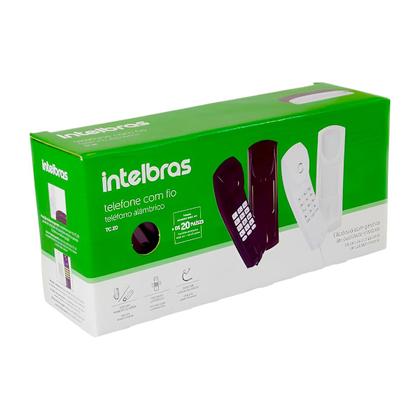 Imagem de Telefone Com Fio TC 20 Intelbras Casa Prédio Apartamento