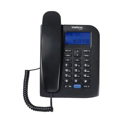 Imagem de Telefone De Mesa Intelbrás Viva Voz Com Bina Preto