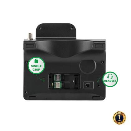 Imagem de Telefone Fixo aceita CHIP 4G Celular Rural com WiFi Intelbras CFW 9041 vivavoz, SMS