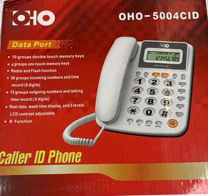 Telefone Fixo Colorido Com Função De Memória - Design Divertido E Prático