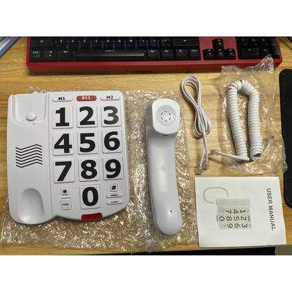 Imagem de Telefone fixo com fio Acogedor LD-265 para idosos