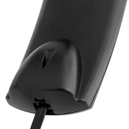 Imagem de Telefone Fixo com Fio de Mesa Parede Pleno Residencial Comercial Intelbras Preto