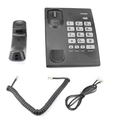 Imagem de Telefone Fixo Com Fio Ibratele Modelo Mesa Preto