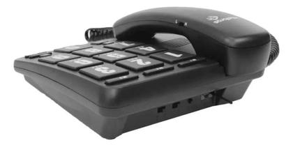 Imagem de Telefone Fixo Intelbras Tok Fácil Preto C/fio