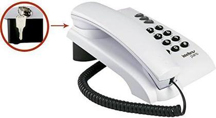 Imagem de Telefone Fixo Linha de Mesa Parede Intelbras Aparelho Telefônico Cinza