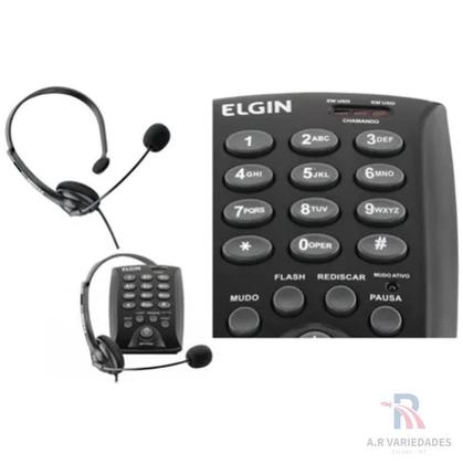 Imagem de Telefone Headset Telemarketing Telefonista  6000 Telifoni