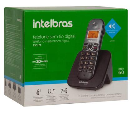 Imagem de Telefone Intelbras S/fio Ts5120 Id