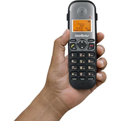 Telefone Intelbras Sem fio Digital TS5120 Preto - 4125120 Imagem de Telefone Intelbras Sem fio Digital TS5120 Preto - 4125120