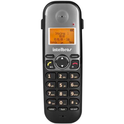 Telefone Intelbras Sem fio Digital TS5120 Preto - 4125120 Imagem de Telefone Intelbras Sem fio Digital TS5120 Preto - 4125120