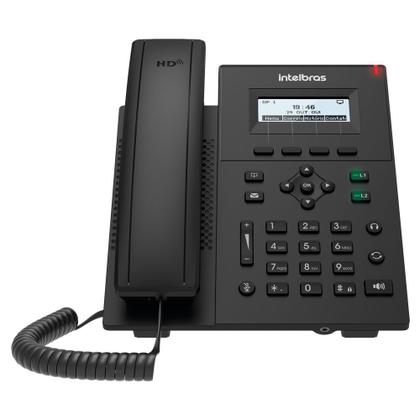 Imagem de Telefone IP Voip 2 Contas SIP PoE c/Display V3001 Intelbras