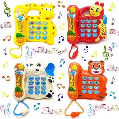 Imagem de Telefone Musical Infantil Animal Com Som e Luzes