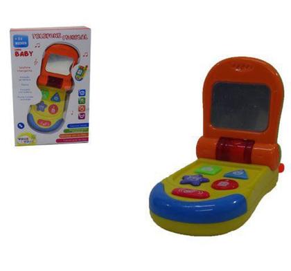 Imagem de Telefone Musical Tela Flip Abre e Fecha c/ Som - 133441 - Toys e Toys