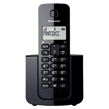 Imagem de Telefone Panasonic KX-TGB110LCB - 1 Bases - com Bina - Bivolt - Preto