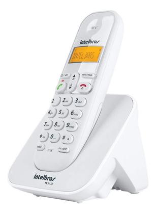 Imagem de Telefone S Fio Com 2 Ramais Intelbras Branco Longo Alcance