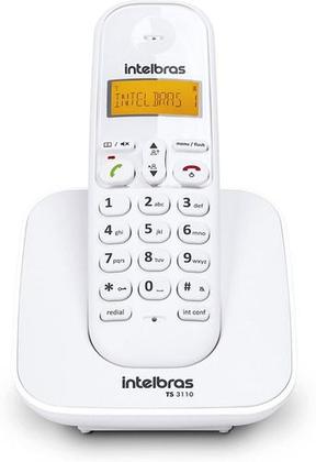 Imagem de Telefone S Fio Com Ramal Intelbras Branco Longo Alcance