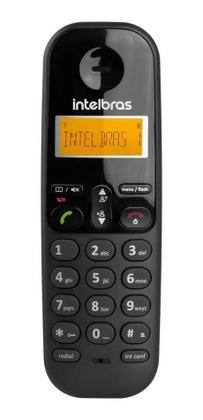 Imagem de Telefone S Fio Intelbras Alto Volume Bivolt Longo Alcance e 6 Ramais