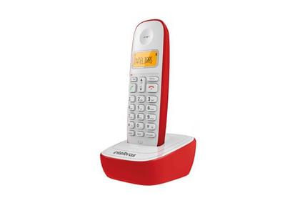 Imagem de Telefone sem Fio com Identificador e Display Luminoso TS 7510 Vermelho Intelbras
