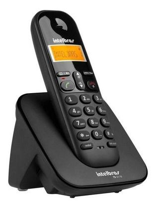 Imagem de Telefone Sem Fio Digital Intelbras Ts 3110 Preto