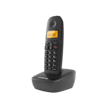 Imagem de Telefone Sem Fio Digital TS 2510 Preto Intelbras