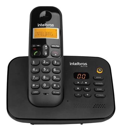 Imagem de Telefone Sem Fio Intelbras Com Secretaria Eletronica e 4 Ramais