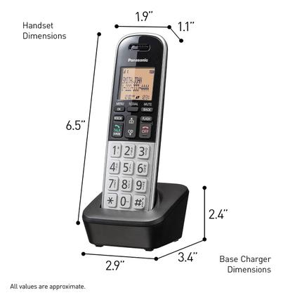 Imagem de Telefone Sem Fio Panasonic KX-TGB810S DECT 6.0 - Display LCD 1,6"